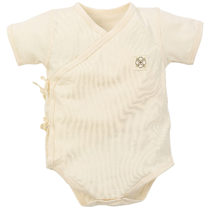 Mimi Organic Cotton Short Sleeve Kimono Bodysuit